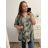 Tunika-Shirt mit langen Ärmeln für Damen (L/XL ONE SIZE) ITALIAN FASHION IMC23133