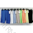 Langes Chiffon-Kurzarmkleid für Damen (S/M ONE SIZE) ITALIAN FASHION IMWGS231048