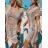 Sommer kurzes Damenkleid (uni s-m) ITALIAN FASHION IMM20127
