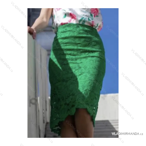 Langes Chiffon-Kurzarmkleid für Damen (S/M ONE SIZE) ITALIAN FASHION IMWGS231048