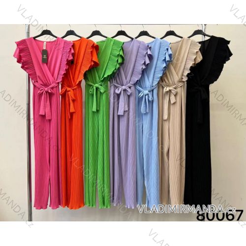 Overal letní variabilní zavazování dámské (S/M ONE SIZE) ITALSKÁ MÓDA IMM21876