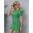 Sommer kurzes Damenkleid (uni s-m) ITALIAN FASHION IMM20127