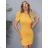 Sommer kurzes Damenkleid (uni s-m) ITALIAN FASHION IMM20127
