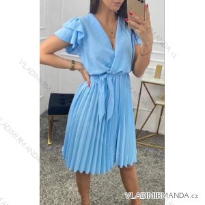 Sommer kurzes Damenkleid (uni s-m) ITALIAN FASHION IMM20127