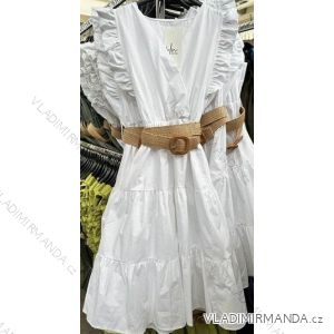 Sommer kurzes Damenkleid (uni s-m) ITALIAN FASHION IMM20127
