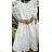 Sommer kurzes Damenkleid (uni s-m) ITALIAN FASHION IMM20127