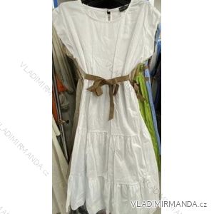 Sommer kurzes Damenkleid (uni s-m) ITALIAN FASHION IMM20127