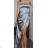 Langes Chiffon-Kurzarmkleid für Damen (S/M ONE SIZE) ITALIAN FASHION IMWGS231048