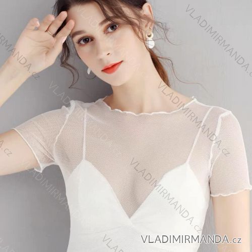 Ärmelloses Crop Top für Damen (S/M ONE SIZE) ITALIAN FASHION IMM23M32537