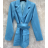 Langes Chiffon-Kurzarmkleid für Damen (S/M ONE SIZE) ITALIAN FASHION IMWGS231048