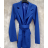 Langes Chiffon-Kurzarmkleid für Damen (S/M ONE SIZE) ITALIAN FASHION IMWGS231048