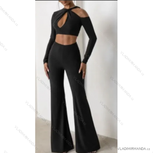 Langes Chiffon-Kurzarmkleid für Damen (S/M ONE SIZE) ITALIAN FASHION IMWGS231048