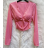 Langes Chiffon-Kurzarmkleid für Damen (S/M ONE SIZE) ITALIAN FASHION IMWGS231048