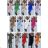 Langes Chiffon-Kurzarmkleid für Damen (S/M ONE SIZE) ITALIAN FASHION IMWGM23456
