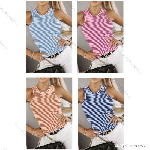 Damen-Sommer-Tanktop (S/M ONE SIZE) ITALIAN FASHION IMWB22095