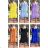 Sommerkleid mit Trägern und Spitze für Damen (Einheitsgröße S/M) ITALIAN FASHION IMWB23284