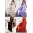 Langes Sommerkleid mit Trägern für Damen (S/M EINHEITSGRÖSSE) ITALIAN FASHION IMWB23297