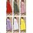 Elegantes Sommerhosen-Set und Damenoberteil (S / M ONE SIZE) ITALIAN FASHION IMWG221626