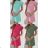 Kurzärmliges Sommerkleid für Damen (S / M ONE SIZE) ITALIAN FASHION IMWB22017