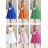Elegantes trägerloses Sommerkleid für Damen (Einheitsgröße S/M) ITALIAN FASHION IMWB23324