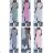 Gestreiftes, langes, trägerloses Sommerkleid für Damen (Einheitsgröße S/M) ITALIAN FASHION IMWB23326