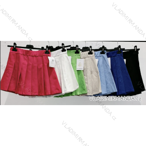 Langes Chiffon-Kurzarmkleid für Damen (S/M ONE SIZE) ITALIAN FASHION IMWGS231048