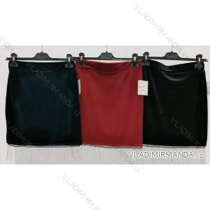 Langes Chiffon-Kurzarmkleid für Damen (S/M ONE SIZE) ITALIAN FASHION IMWGS231048