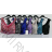 Langes Chiffon-Kurzarmkleid für Damen (S/M ONE SIZE) ITALIAN FASHION IMWGS231048