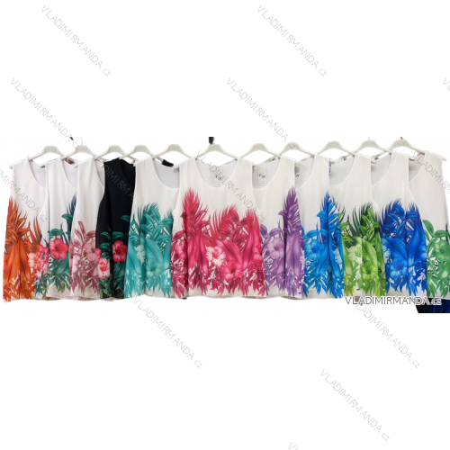 Tunika / Bluse Langarm Damen Oversized (3XL / 4XL ONE SIZE) ITALIAN FASHION IMWQ2191650