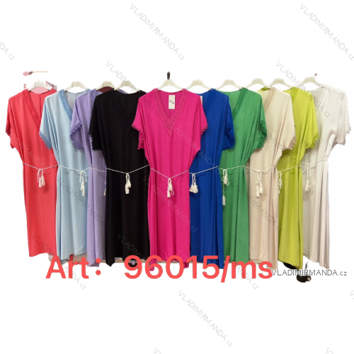 Damen Kurzarmtunika (uni xL / 2XL) TURKISH FASHION TM9200691
