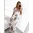 Langes ärmelloses Sommerkleid für Damen (Einheitsgröße S/M) ITALIAN FASHION IMW23127