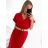Sommerkleid für Damen, langes Maxikleid mit kurzen Ärmeln (Einheitsgröße S/M) ITALIAN FASHION IMM23M20835