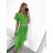 Sommerkleid für Damen, langes Maxikleid mit kurzen Ärmeln (Einheitsgröße S/M) ITALIAN FASHION IMM23M20835