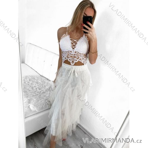 Mittellanger Damenrock (uni s / m) ITALIAN FASHION IM920007