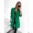 Langärmlige gefütterte verlängerte Damenjacke (M/L/XL ONE SIZE) ITALIAN FASHION IMC23213 L/XL königsblau