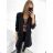 Langärmlige gefütterte verlängerte Damenjacke (M/L/XL ONE SIZE) ITALIAN FASHION IMC23213