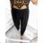 Kalhoty letní dlouhé dámské (S/M ONE SIZE) ITALSKÁ MÓDA IMW2331086 S/M weiß
