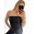 Elegante Langarmbluse für Damen (Einheitsgröße S/M) ITALIAN FASHION IMM23MS53757 S/M schwarz