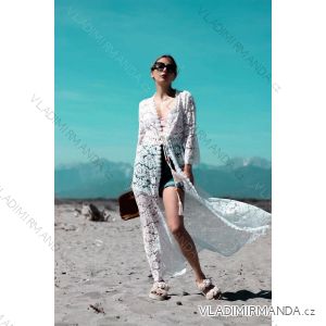 Kleid mit Knöpfen und geknöpften Damen (uni s-m) ITALIAN FASHION IM2203948