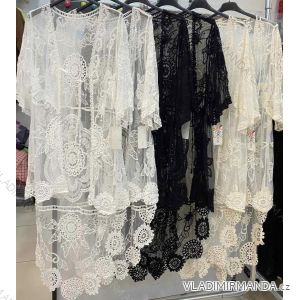 Kleid mit Knöpfen und geknöpften Damen (uni s-m) ITALIAN FASHION IM2203948
