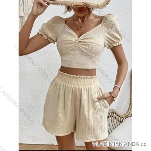 Set aus Sommer-Top und Shorts für Damen (Einheitsgröße S/M) ITALIAN FASHION IMWGB231565