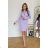 Damen Plus Size (42-46) langes elegantes ärmelloses Partykleid POLISH FASHION PMLBC23265-10 lila 36