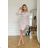Damen Plus Size (42-46) langes elegantes ärmelloses Partykleid POLISH FASHION PMLBC23265-10 béžová 34