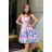 Damen Plus Size (42-46) langes elegantes ärmelloses Partykleid POLISH FASHION PMLBC23265-10 pink 36