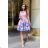 Damen Plus Size (42-46) langes elegantes ärmelloses Partykleid POLISH FASHION PMLBC23265-10 pink 36