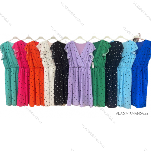 Damen Plus Size Ärmelloses Spitzenkleid (3XL/4XL ONE SIZE) ITALIAN FASHION IMWQ2396051