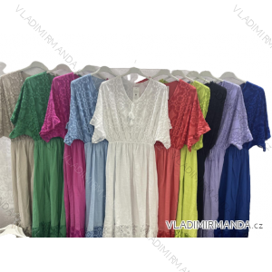Damen Kurzarmtunika (uni xL / 2XL) TURKISH FASHION TM9200691