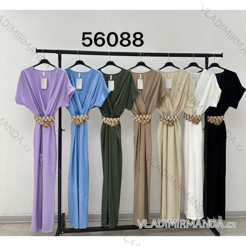 Overal letní variabilní zavazování dámské (S/M ONE SIZE) ITALSKÁ MÓDA IMM21876