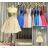 Langes trägerloses Sommerkleid aus Satin für Damen (S / M / L ONE SIZE) ITALIAN FASHION IMM22694