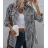 Damen-Langarmshirt mit Streifen (S/M EINHEITSGRÖSSE) ITALIAN FASHION IMPCF2336285